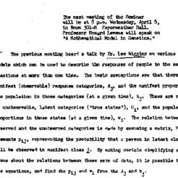 Minutes, 1959-03-18. Mathem...