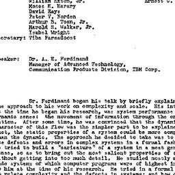Minutes, 1982-09-13. Mathem...