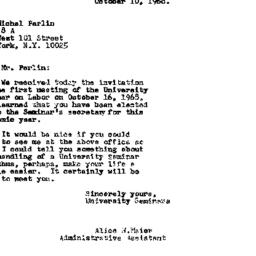 Correspondence, 1968-10-10....