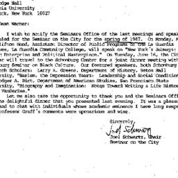 Correspondence, 1987-04-23....