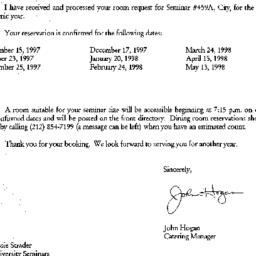 Correspondence, 1998-07-10....