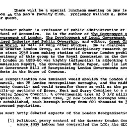 Announcements, 1963-05-01. ...