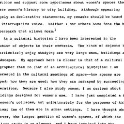 Speaker's paper, 1984-1...