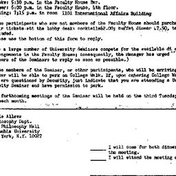 Announcements, 1979-01-23. ...