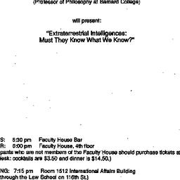 Announcements, 1992-11-24. ...