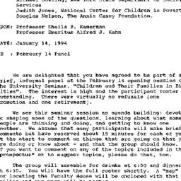 Announcements, 1994-02-14. ...