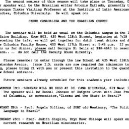 Announcements, 1981-10-29. ...
