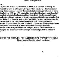 Speaker's paper, 2000-0...