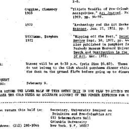 Announcements, 1973-01-19. ...