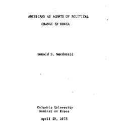 Speaker's paper, 1973-0...