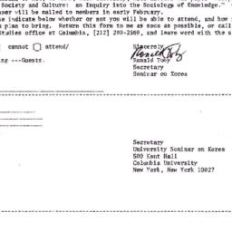 Announcements, 1973-02-16. ...