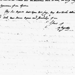 [Document, 1784 November 26]