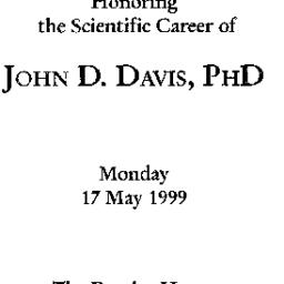 Handouts, 1999-05-17. Appet...