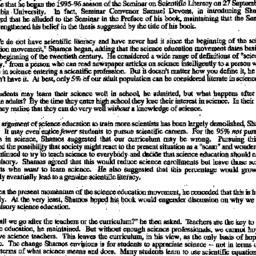 Speaker's paper, 1995-0...