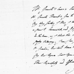 [Document, 1782 July 09]