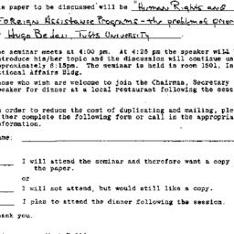 Announcements, 1979-12-04. ...