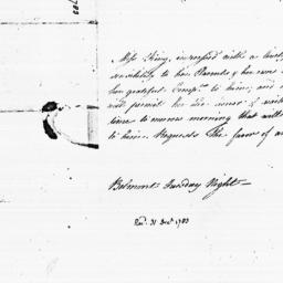 Document, 1783 December 31