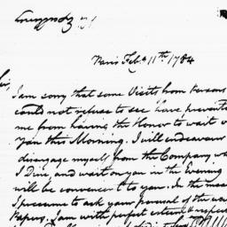 Document, 1784 February 11