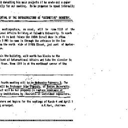 Announcements, 1991-12-04. ...