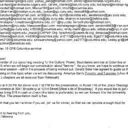 Announcements, 2008-12-15. ...