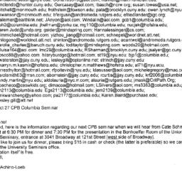 Announcements, 2008-10-27. ...