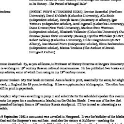 Minutes, 2006-02-03. Slavic...