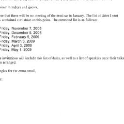 Correspondence, 2008-10-28....