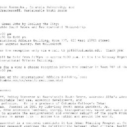 Announcements, 2008-10-15. ...