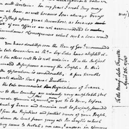 Document, 1788 April 26