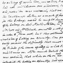 Document, 1775 December 18