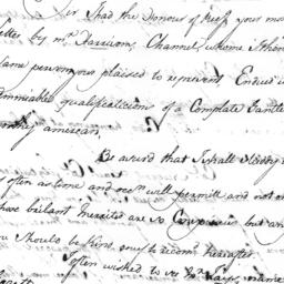 [Document, 1780 July 06]