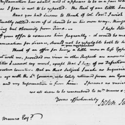[Document, 1797 October 14]