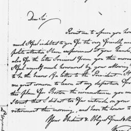 [Document, 1791 October 03]