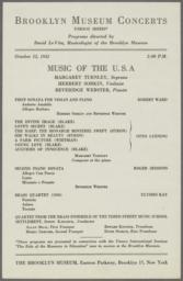 Music of the U.S.A., recto