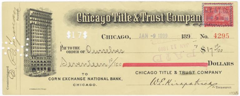 chicago-title-trust-company-check-dlc-catalog