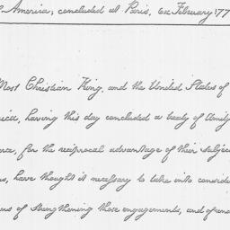 Document, 1778 February 06