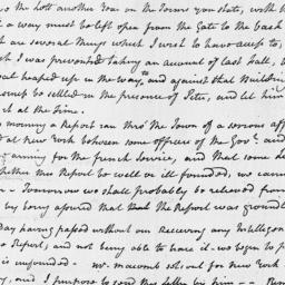[Document, 1797 February 12]