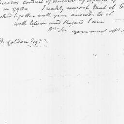 [Document, 1801 October 12]