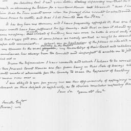 [Document, 1822 March 25]