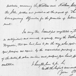 [Document, 1818 November 17]
