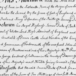 Document, 1664 June 23