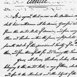 Document, 1783 April 29