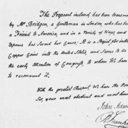 Document, 1782 December 20