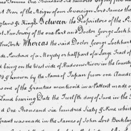 Document, 1685 February 07