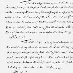 Document, 1781 December 10