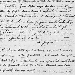 [Document, 1797 November 06]