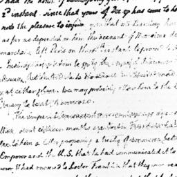Document, 1786 January 27