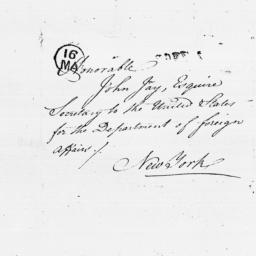 [Document, 1786 May 14]