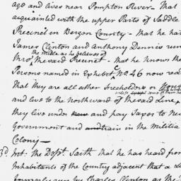 Document, 1769 September 05