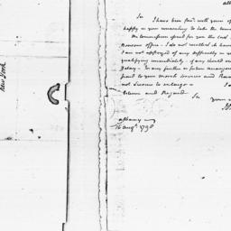 [Document, 1798 August 16]